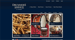 Desktop Screenshot of drummersservice.com